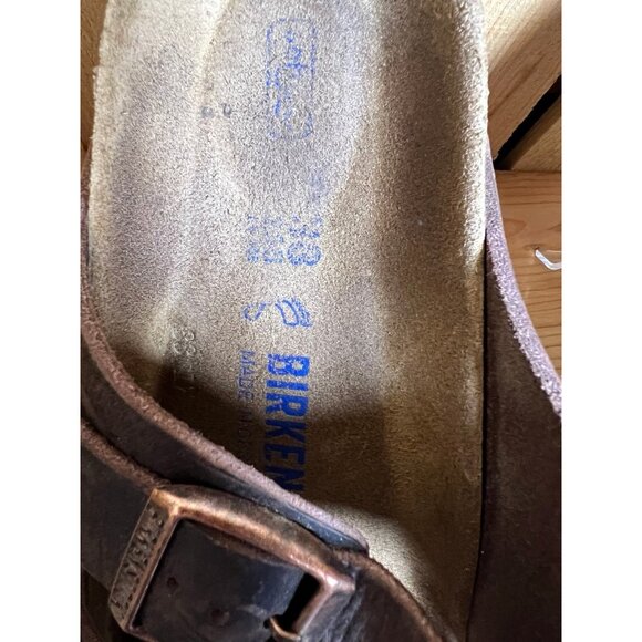 Women's Shoes Birkenstock Arizona Slide Sandals Brown 38 - Picture 5 of 8